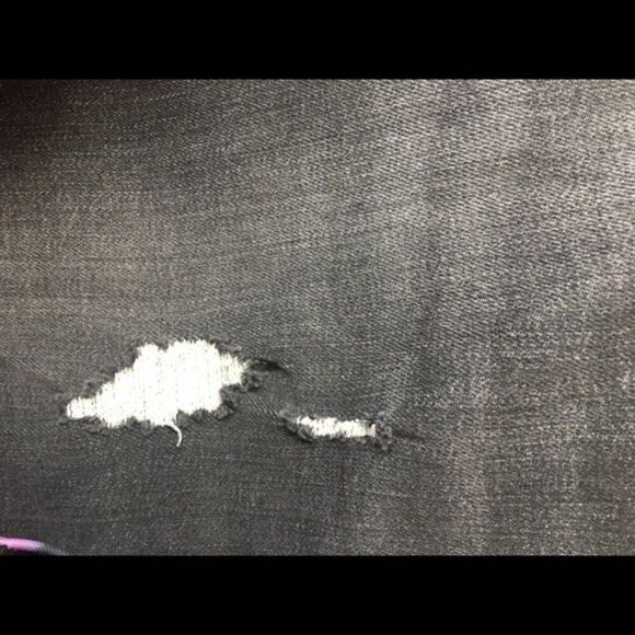 Special A Jeans Distressed black washed jeans Host pick pants LA - Picture 9 of 15